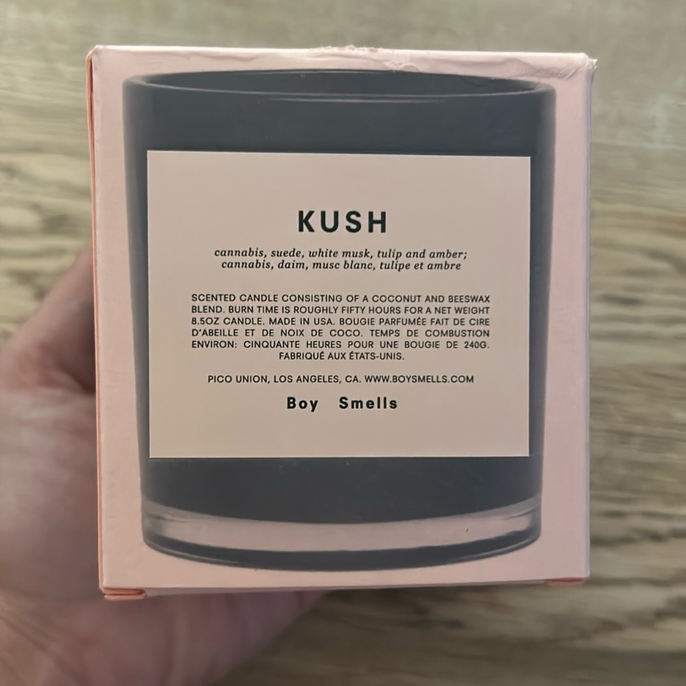 Boy Smells Kush scented candle